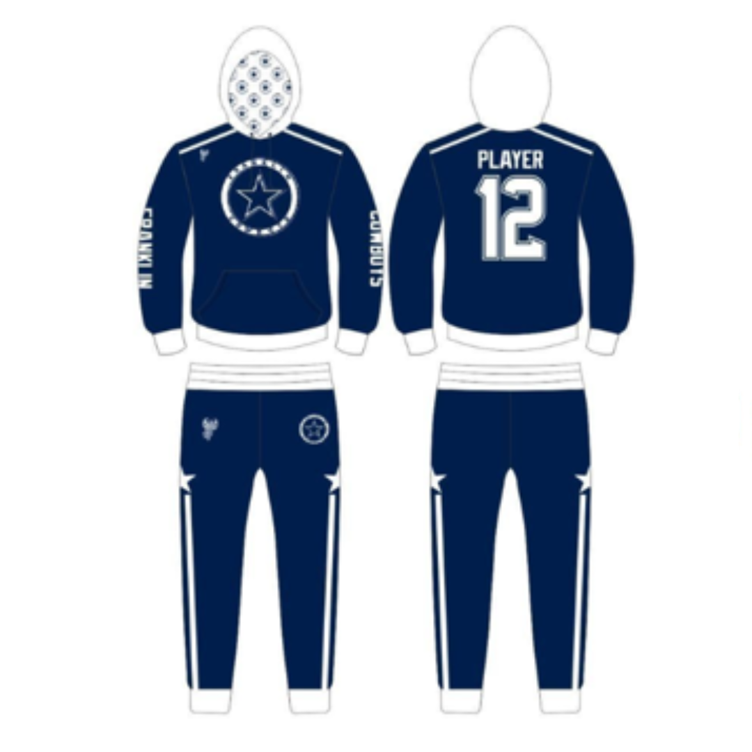 Sweatsuit/Warm-Up - Franklin Cowboys - Image 4
