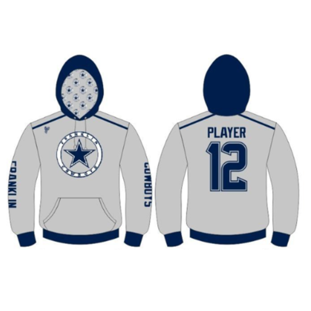 Hoodie - Franklin Cowboys - Image 3