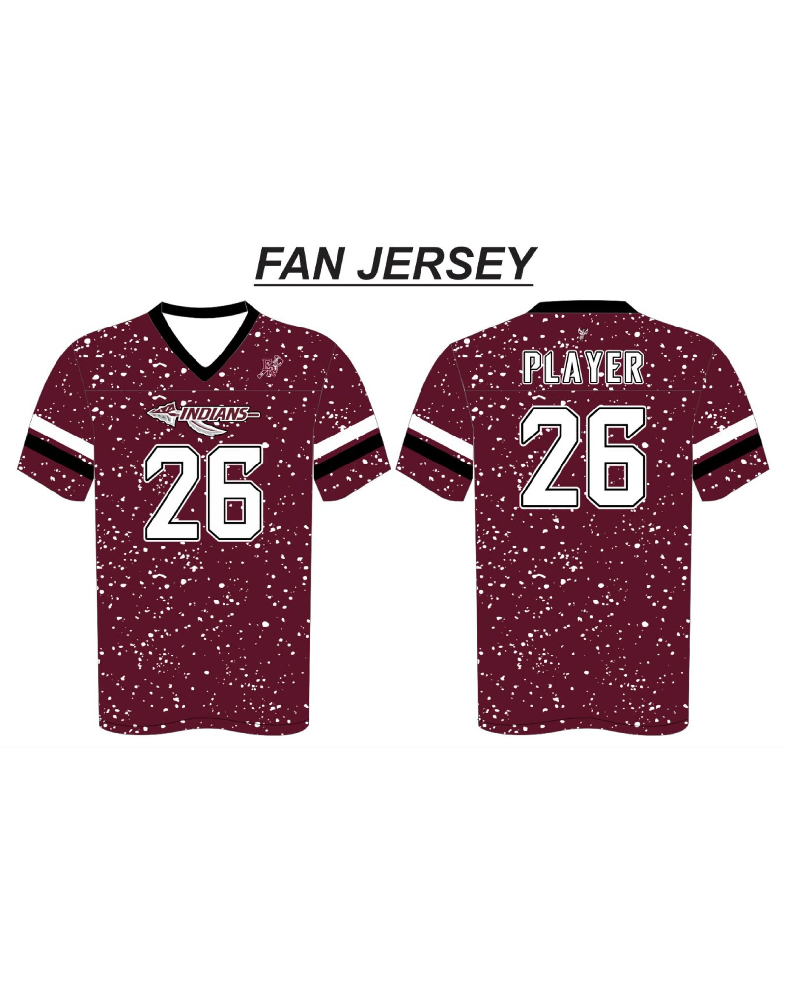 Fan Jersey – East Robertson Indians - Image 3