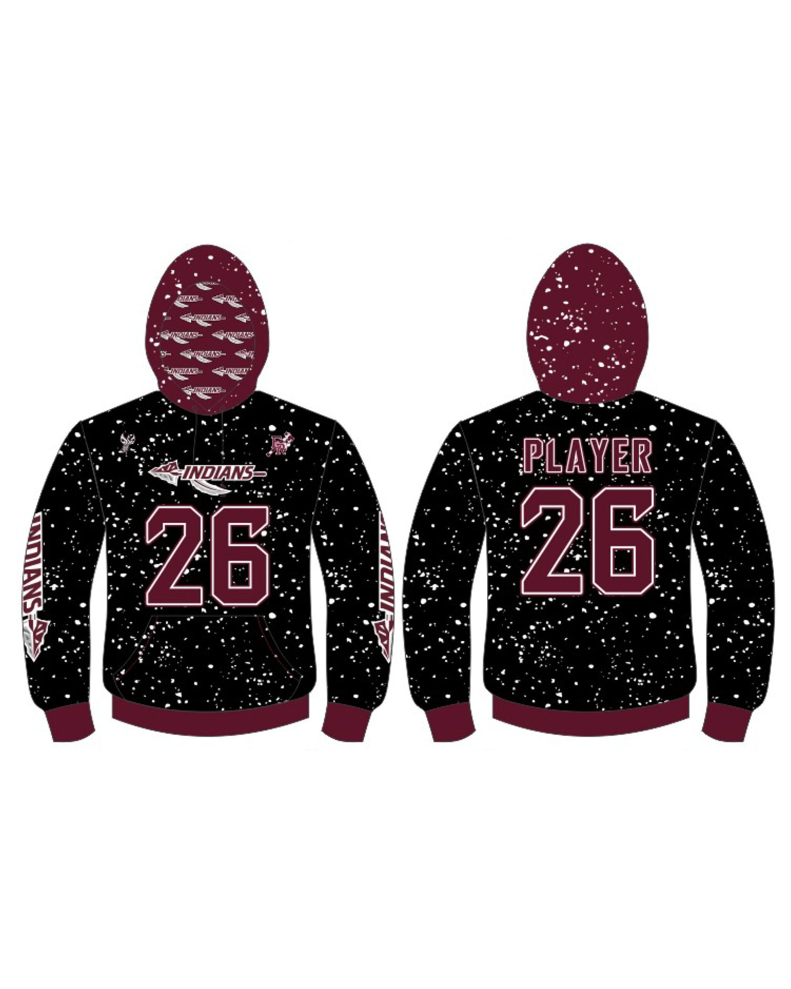 Hoodie - East Robertson Indians - Image 2