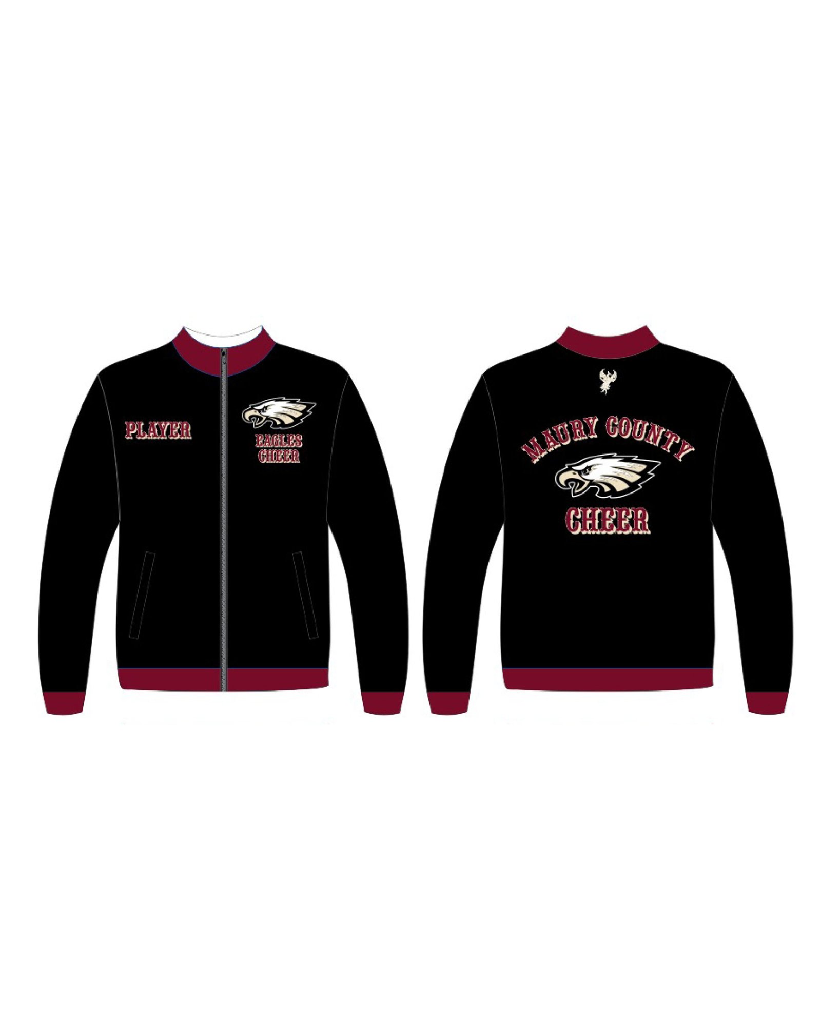 Hoodie - Eagle Maury County - Image 3