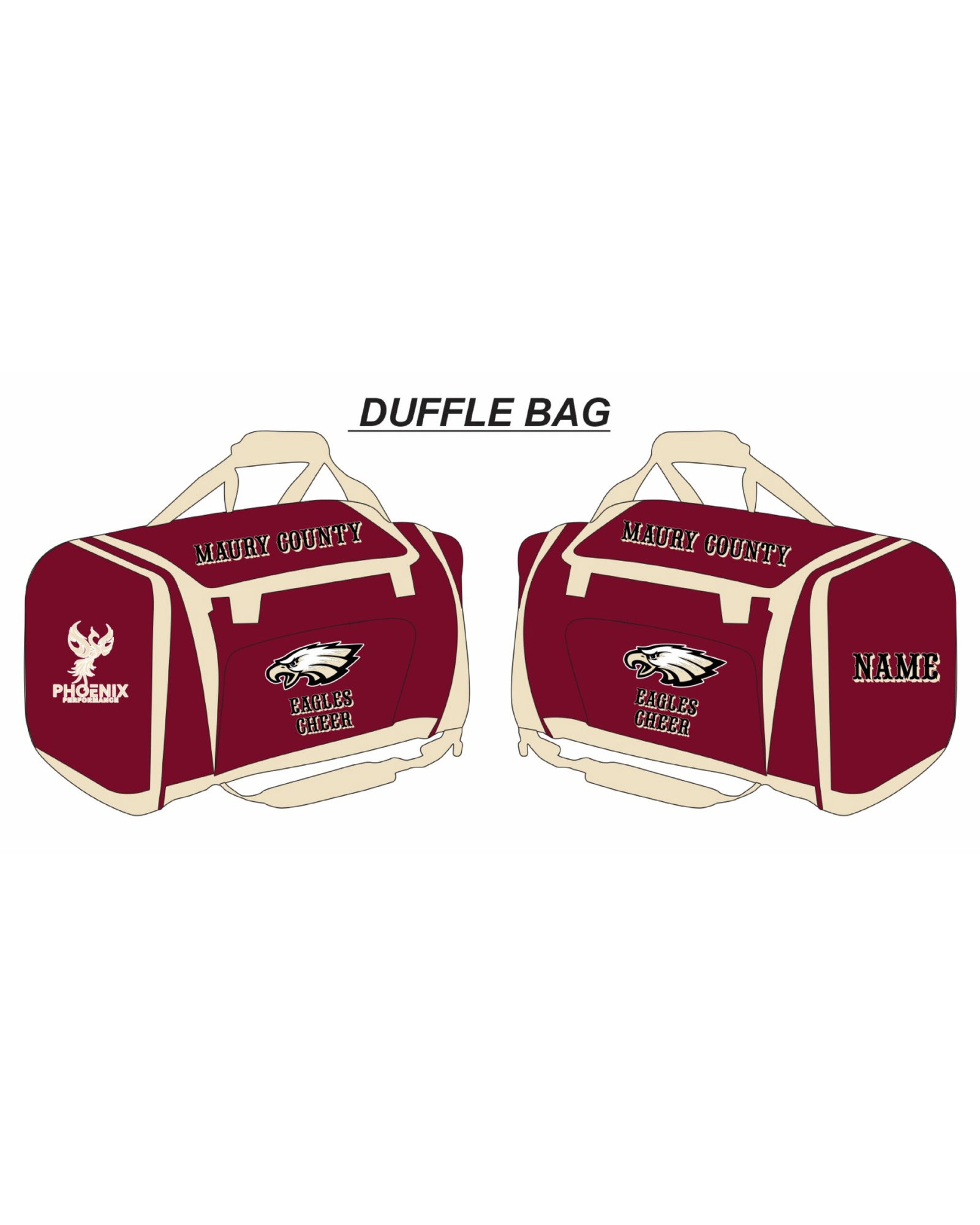 Bag - Eagles Maury County - Image 2