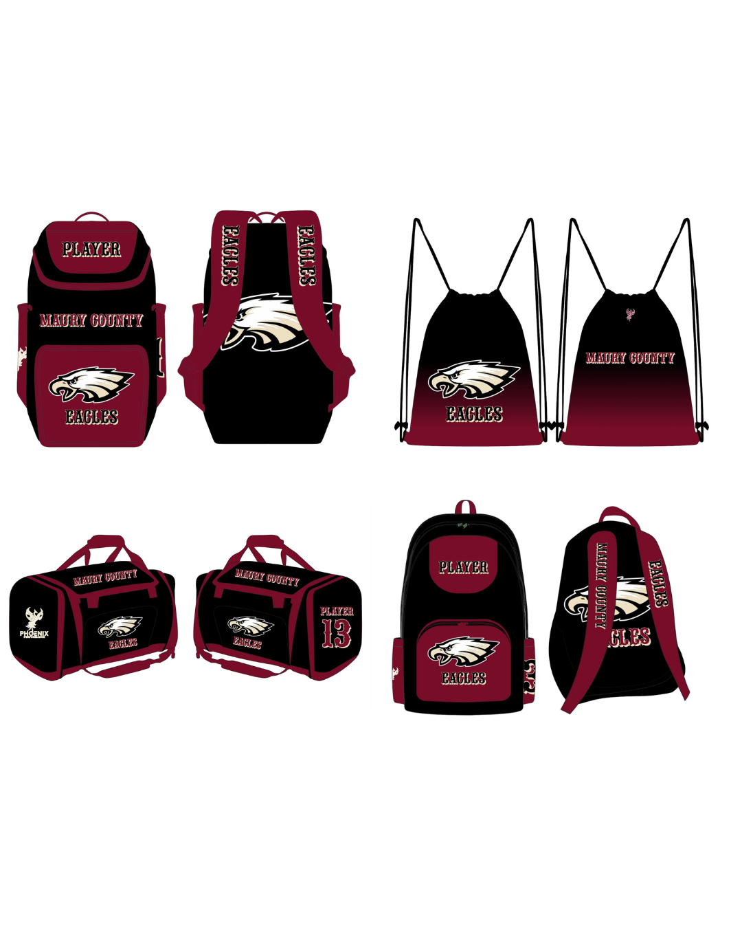 Bag - Eagles Maury County