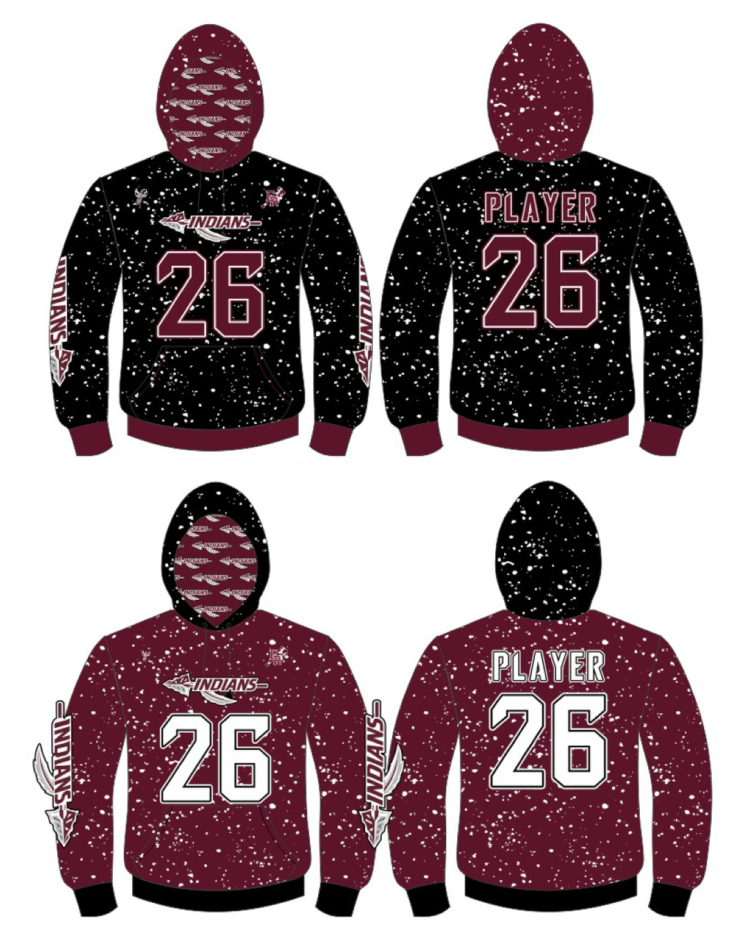 Hoodie - East Robertson Indians