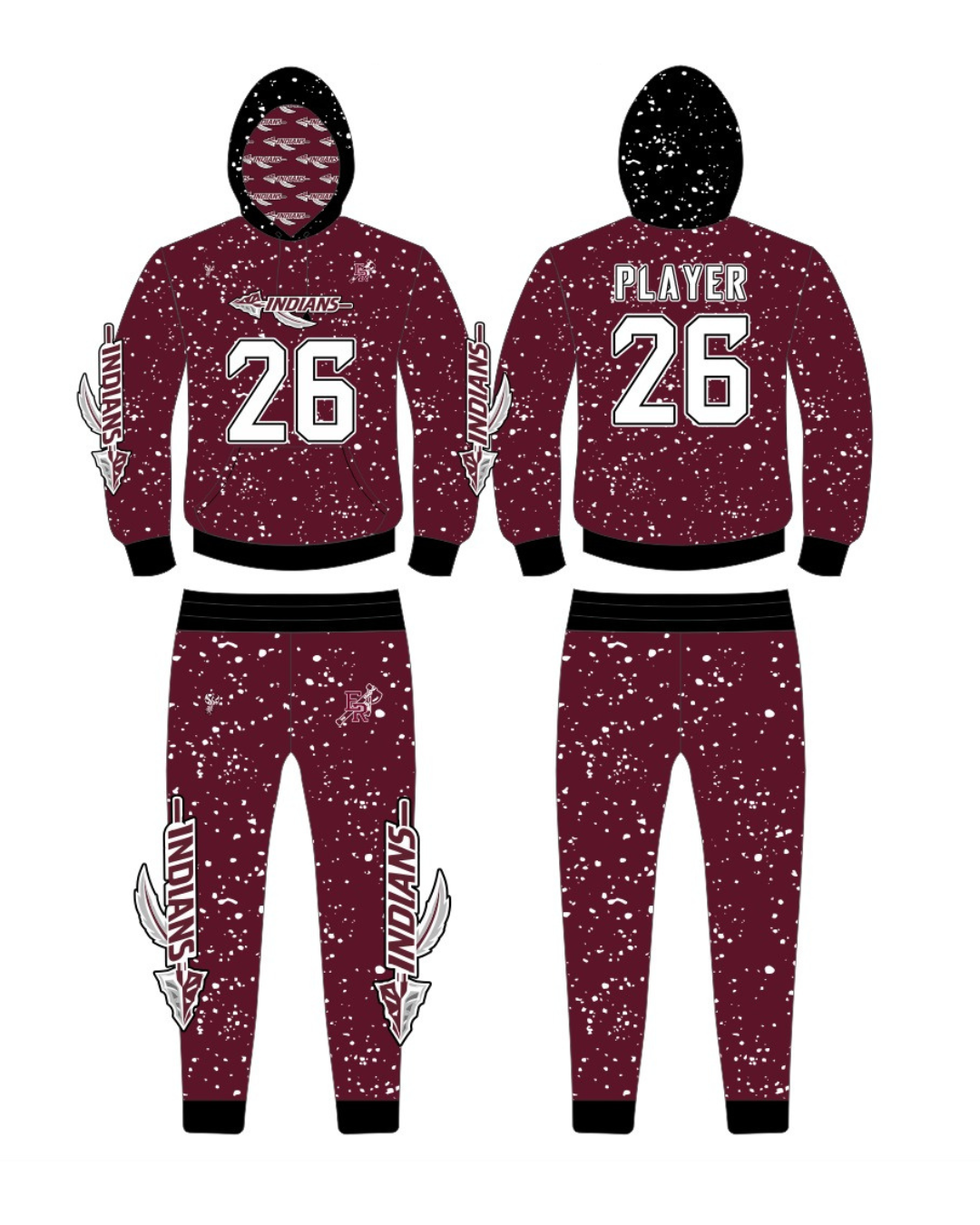Sweatsuit - East Robertson Indians - Image 4