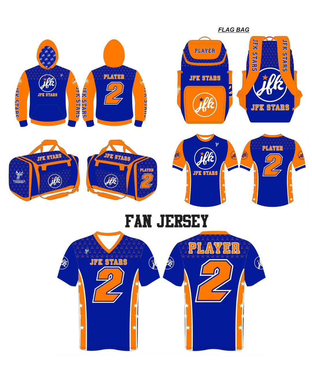 Fan Bundle - JFK Stars