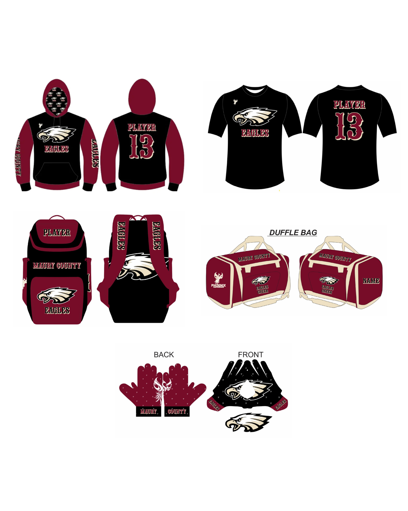 Back to School Special Bundle - Eagles Maury County