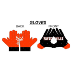 Football Gloves - Fayetteville Tigers