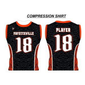 Compression Shirt - Fayetteville Tigers
