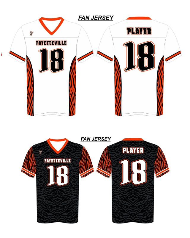 Fan Jersey – Fayetteville Tigers