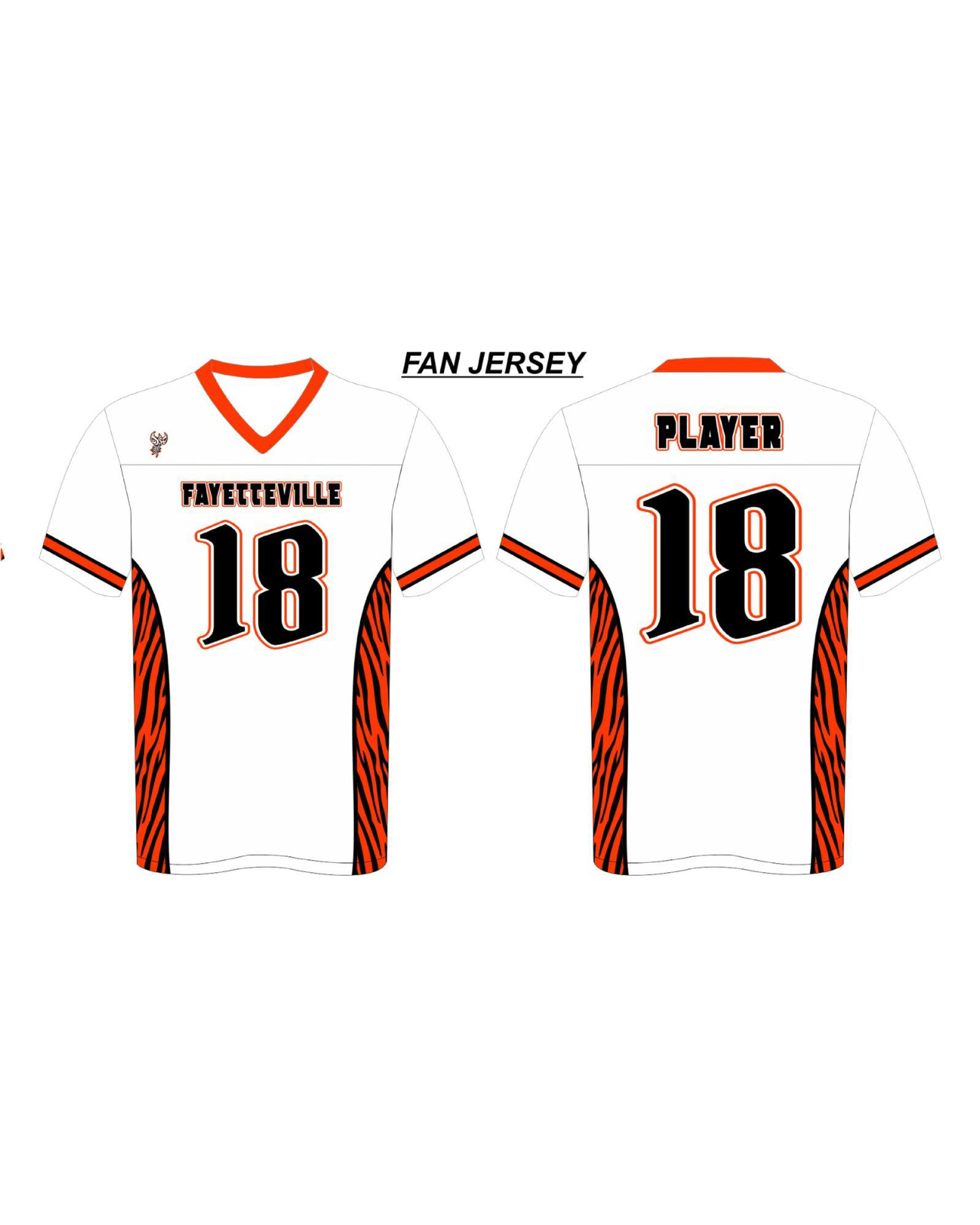 Fan Jersey – Fayetteville Tigers - Image 2